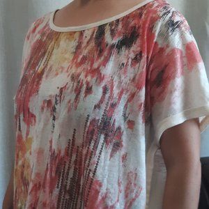 Eyeshadow white and red Shirt